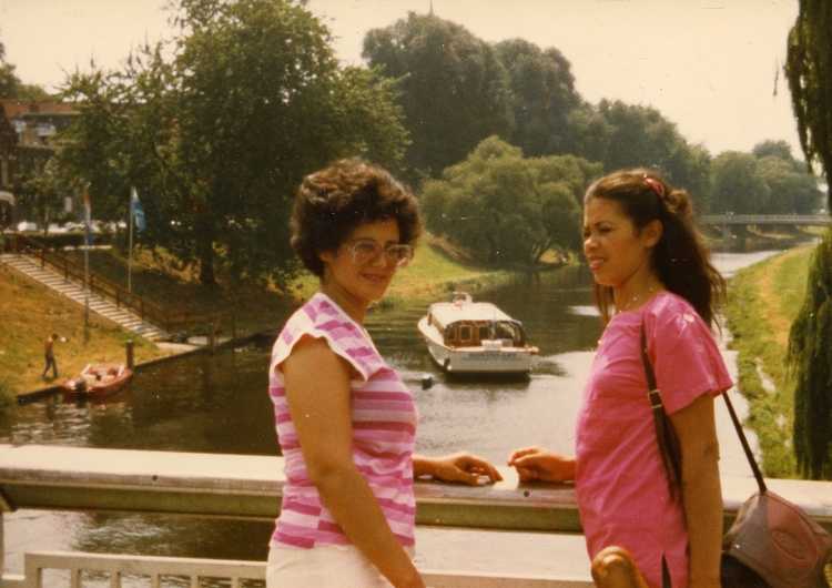 Fouzia Laamraoui in Utrecht, 1984