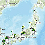  Locatie polders in Japan