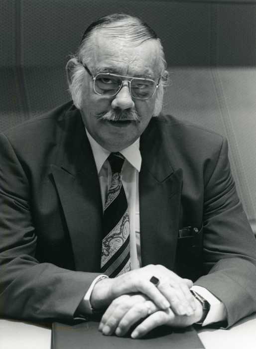 Het nieuwe raadslid Fred Noeken, 12 april 1994