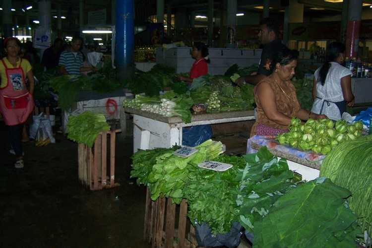 De markt in Paramaribo, mei 2009
