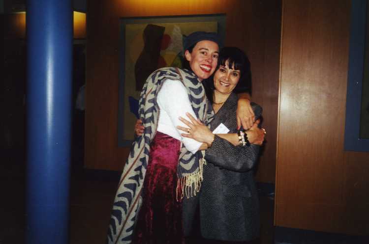 Fouzia Laamraoui met Adelheid Roosen