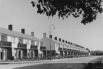 Hoefbladstraat, Emmeloord 1954