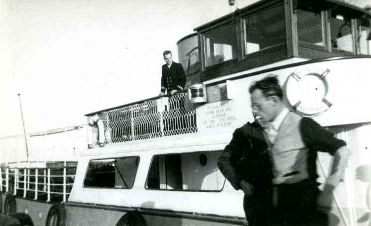 De Dr. C. Lely aan de kade in Harderwijk, 1953/1954