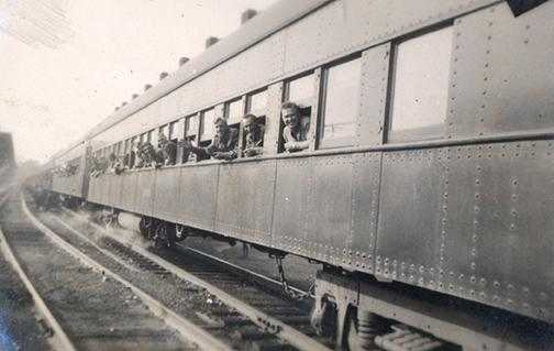 Troepentransport per trein