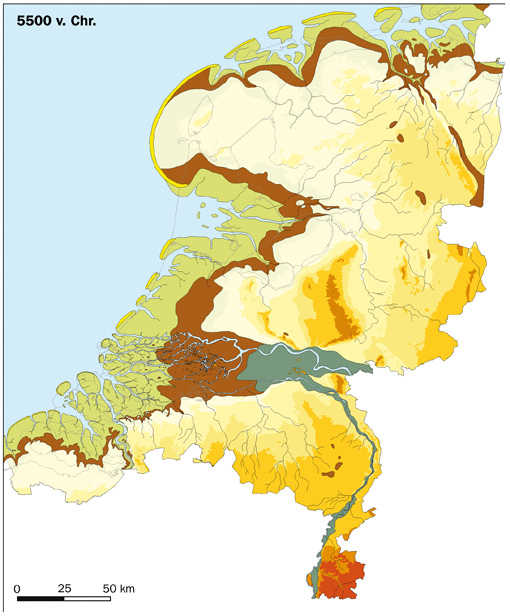 Nederland 5.500 v. Chr.