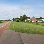 Dijk en de Ringvaart aan de westkant van de Haarlemmermeerpolder